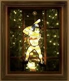 Cleveland Indians MLB 20" Double Sided Window Light-Up Player
