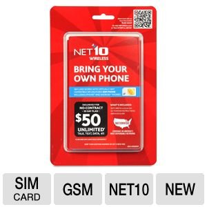 NET10 Bring Your Own Phone Sim Card NET10 Bring Your Own Phone Sim Card