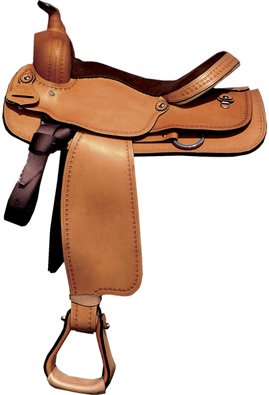 Circle P All Around Leather Saddle
