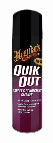 Meguiars G15922 Quik Out Aerosol Carpet Cleaner 22 oz pack of 6