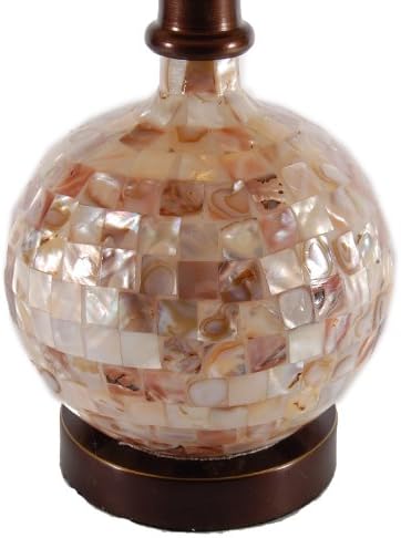 Mother of Pearl Mosaic Casual Table Lamp