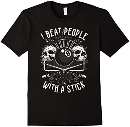 Men's Beat people Billiard Shirt 3XL Black