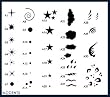 Accents Stencil Airbrush Makeup Face Template
