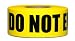 Honey-Can-Do TAP-01539 Barricade Tape, Do Not Enter, 1000-Feet Long, 3-Inches wide, Yellow