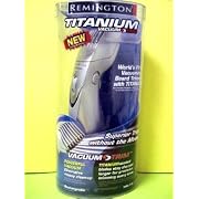 Remington Titanium Vacuum Beard Trimmer Refurbished #MB70