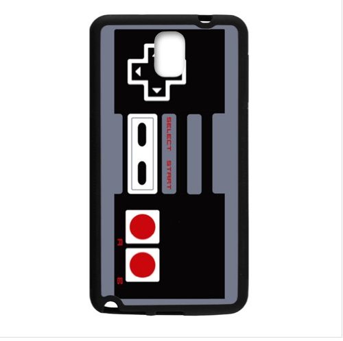 Personalized Funny Old School Video Game Controller Samsung Galaxy Note 3 III TPU (Laser Technology) Case, Cell Phone Cover