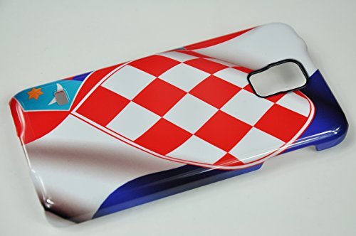 3D Samsung Galaxy Kroatien Hrvatska 2 Handyhülle Tasche Flip Hülle Case Cover Schutz Etui Galaxy S6