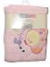 Baby : Woven Hooded Towel by Just Born - Pink - Not Applicable