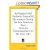 An Original And Authentic Journal Of Occurrences During The Late American War: From Its Commencement To The Year 1783