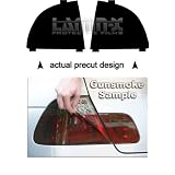 Maserati Gran Sport (02-08) Tail Light Vinyl Film Covers ( CHARCOAL ) by Lamin-x by Lamin-x