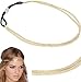 wiipujewelry WIIPU 2 LINE Metal Headband Stretch Hairband Elastic Hair Accessories(WIIPU-C132)