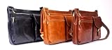 Verona Single Compartment Messenger Bag