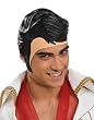 Elvis Rubber Wig With Sideburns