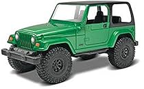 #1686 Revell Snap Tite Build and Play Jeep Wrangler Rubicon 1/25 Scale Plastic Model Kit,Needs Assembly
