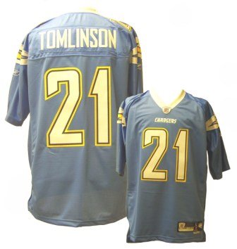 Reebok San Diego Chargers LaDainian Tomlinson Premier Alternate Jersey Extra Large