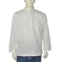 Summer Shirts Mens Casual Cotton Dress Chest 44 inches, White