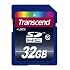 32GB Transcend Class 10 SDHC Flash Memory Card $32.98