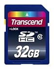Transcend 32 GB Class 10 SDHC Flash Memory Card (TS32GSDHC10E)