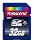Transcend 32 GB Class SDHC 10 Flash Memory Card TS32GSDHC10E
