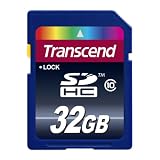 Transcend 32 GB Class SDHC 10 Flash Memory Card TS32GSDHC10E