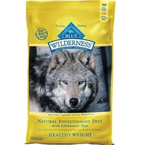 Blue Buffalo Wilderness Healthy Weight Chicken Dry Food for Adult Dogs, 24-Pound