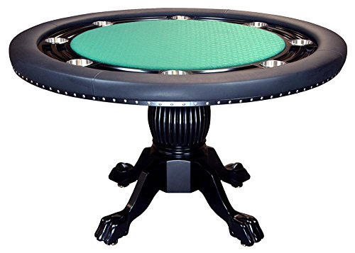 55 in. Poker Table with Green Surface