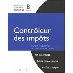 Contr�leur des imp�ts : Cat�gorie B