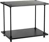 Salamander - Archetype 2.0 Two-Shelf Audio Rack - Black