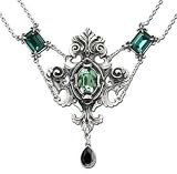Queen of the Night Necklace with Crystals