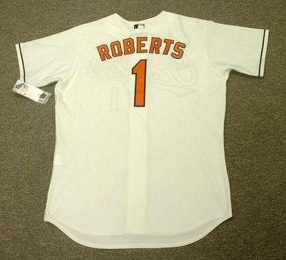 BRIAN ROBERTS Baltimore Orioles Majestic AUTHENTIC Home Baseball Jersey, 52/2XL