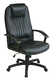 High Back Executive Leather Chair By Office Star