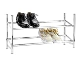 Wenko - 7050100 - Etagère à Chaussures - Télescopique - Empilable