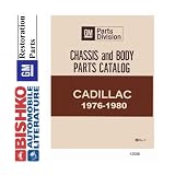 1976 1977 1978 1979 1980 CADILLAC Parts Book List CD by General Motors