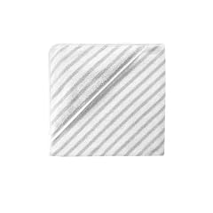 bellybutton 4317-3-00 - Kapuzenhandtuch, grey striped, 80 x 80 cm
