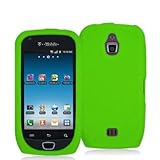 Electromaster(TM) Brand - Neon Green Silicone Rubber Gel Soft Skin Case Cov ....