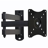 VideoSecu Articulating TV Wall Mount, Full Motion Tilt Swivel and Rotate Articulating Arm for Most 15' 17' 19' 20' 22' 23' 24' 26' 27' LCD LED TV Monitor Flat Panel Screen with VESA 100 ML11B A63