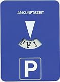 Parkscheibe mit intergrieter Quarzuhr