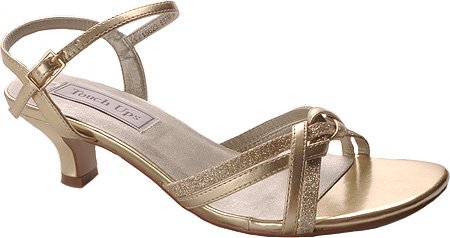 Women's Melanie Sandal Color: Gold, Size: 7.5, Width: M (Medium)