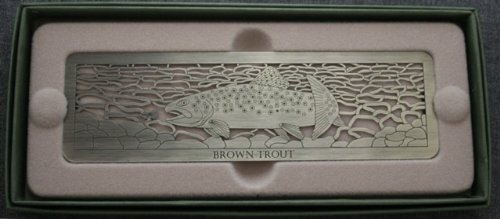 Zentrum Studios Etched Brass /FLY Bookmark