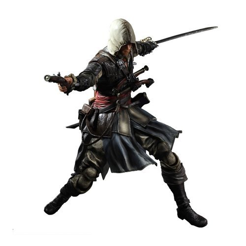 ASSASSIN'S CREED 4 BLACK FLAG PLAY ARTS Kai Edward (PVC painted action figure)