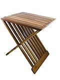 IMAGE OF Teak Wood Folding Shower Seat, Bench, Stool - Bath, Sauna Seating