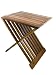BRAND NEW Indonesian TEAK BATH AND SHOWER STOOL