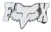 White Fox Racing Belt Buckle