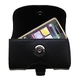 Horizontal Leather Case with Belt Clip/Loop for the Sony Ericsson G700
