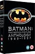 Batman - The Motion Picture Anthology 1989 - 1997 (Batman, Batman Returns, Batman Forever, Batman and Robin) [DVD]