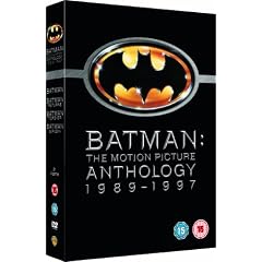 Batman - The Motion Picture Anthology 1989 - 1997 (Batman, Batman Returns, Batman Forever, Batman and Robin) [DVD]