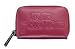 Marc By Marc Jacobs Limited Edition Leather Logo Color Block Coin Case Wallet Bag Burgundy Multi
