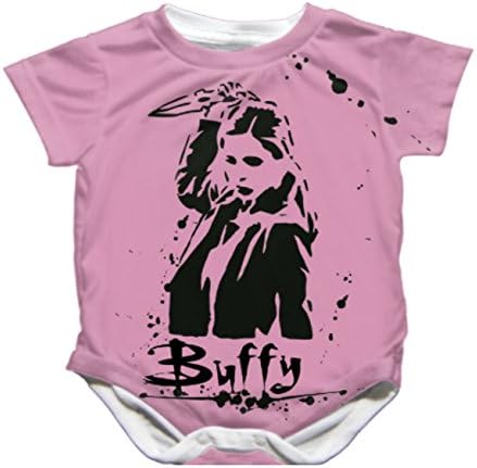 Handmade Buffy the Vampire Slayer Inspired Baby Bodysuit (3-6 Months)