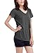 Allegra K Women Casual V Neck Short Sleeve Letters Summer Tops T Shirts