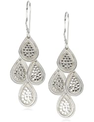 Anna Beck Designs "Gili" Mini Chandelier Sterling Silver Earrings